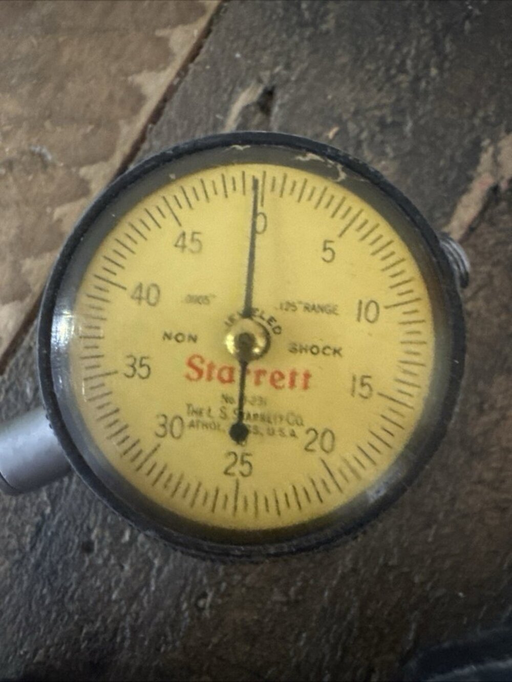 Starrett No 81-231 Dial Indicator Machinist Tool USA